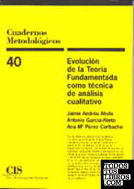 Imagen de portada del libro Evolución de la teoría fundamentada como técnica de análisis cualitativo