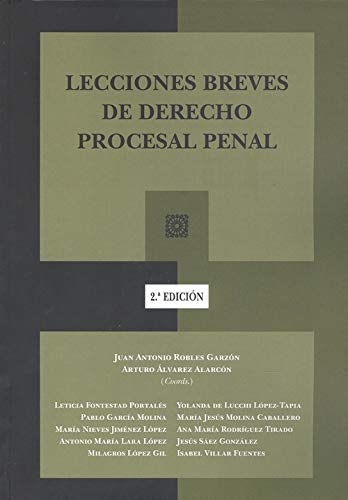 Imagen de portada del libro Lecciones breves de derecho procesal penal