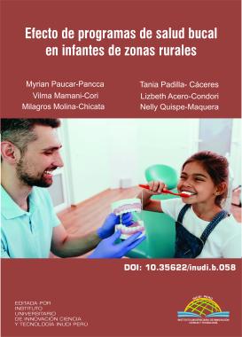 Imagen de portada del libro Efecto de programas de salud bucal en infantes de zonas rurales