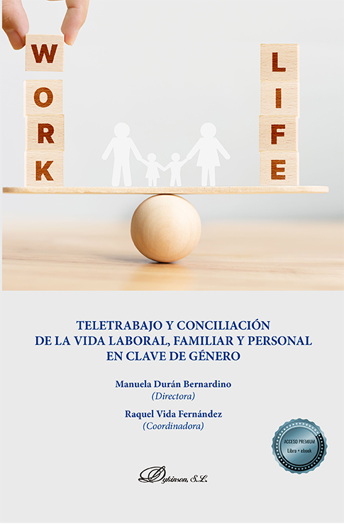 Imagen de portada del libro Teletrabajo y conciliación de la vida laboral, familiar y personal en clave de género