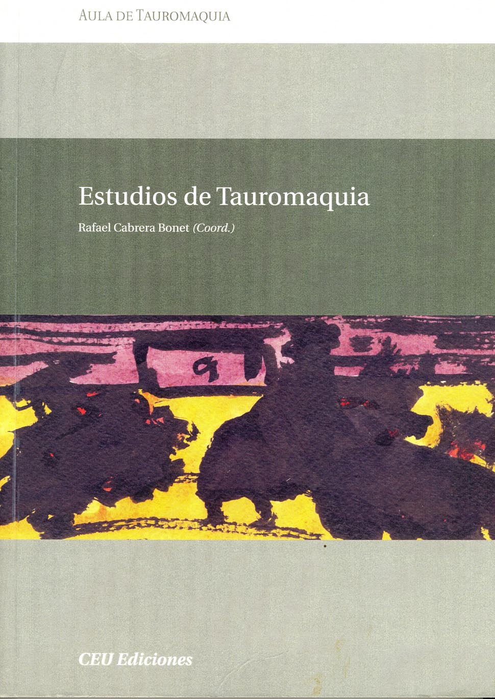 Imagen de portada del libro Estudios de tauromaquia