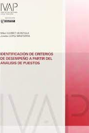 Imagen de portada del libro Identificación de criterios de desempeño a partir del análisis de puestos