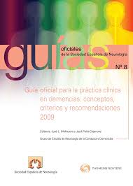 Imagen de portada del libro Guía oficial para la práctica clínica en demencias