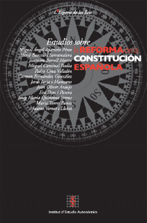 Imagen de portada del libro Estudios sobre la reforma de la Constitución española