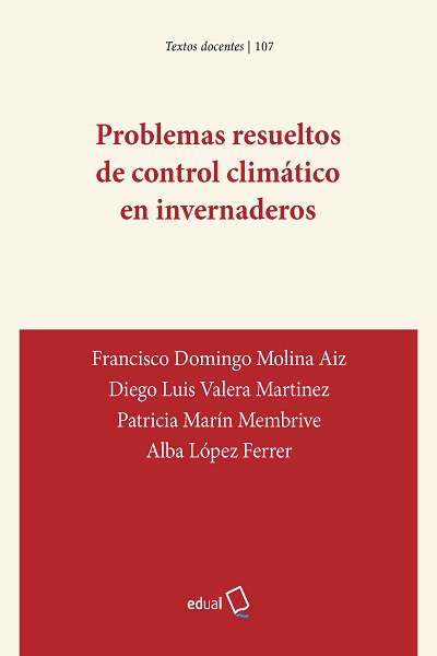 Imagen de portada del libro Problemas resueltos de control climático en invernaderos