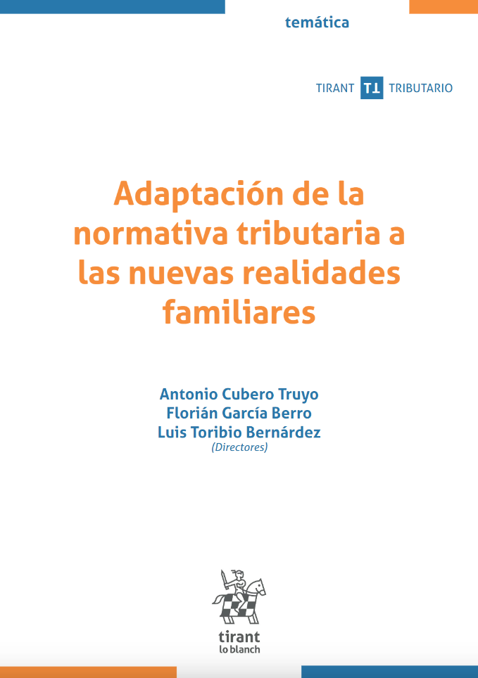 Imagen de portada del libro Adaptación de la normativa tributaria a las nuevas realidades familiares
