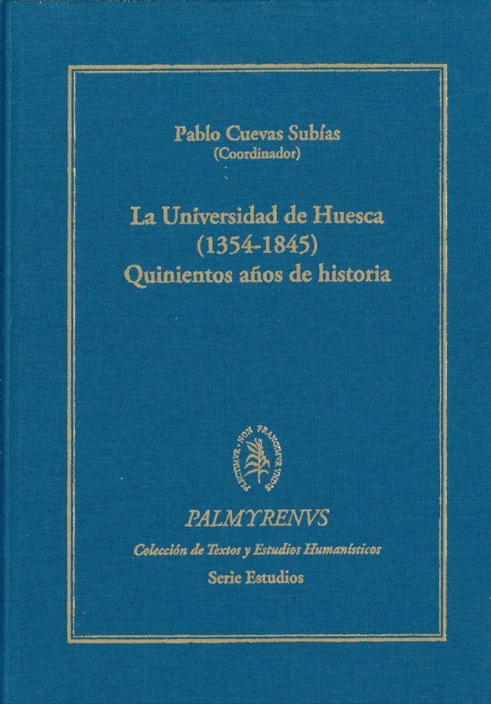 Imagen de portada del libro La Universidad de Huesca (1354-1845) :