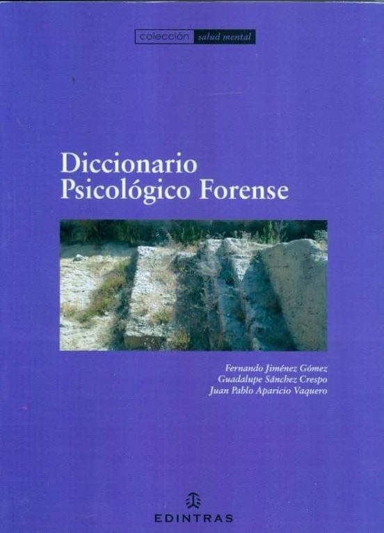 Imagen de portada del libro Diccionario psicológico forense
