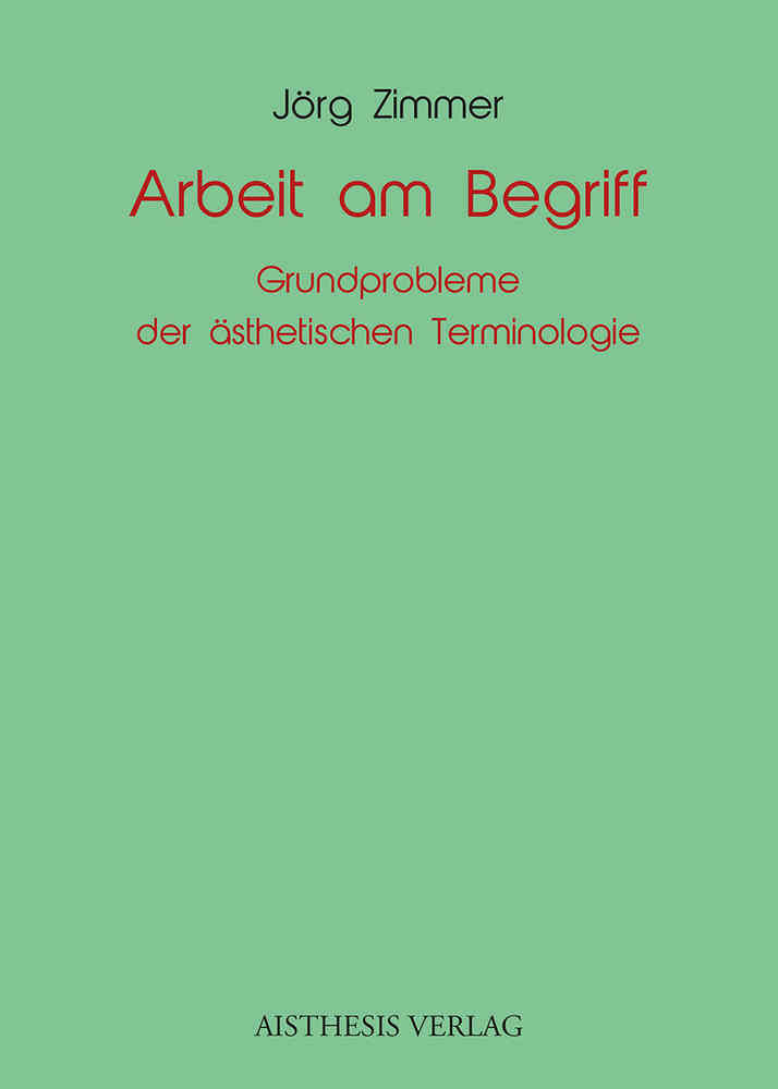 Imagen de portada del libro Arbeit am Begriff :