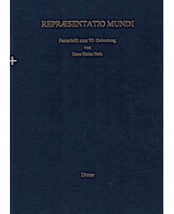 Imagen de portada del libro Repraesentatio mundi