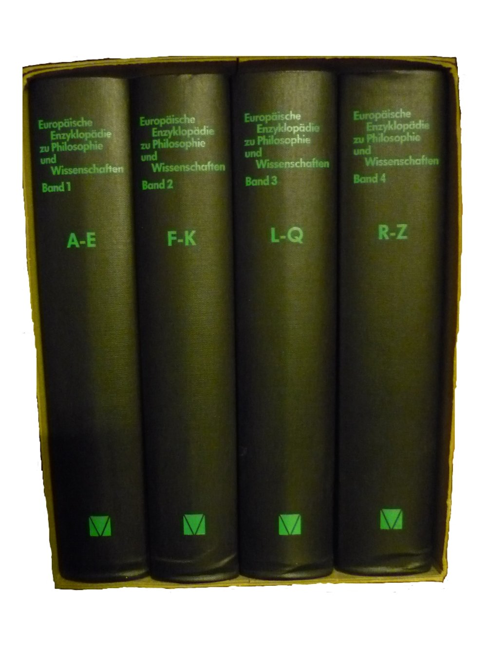 Imagen de portada del libro Europäische Enzyklopädie zu Philosophie und Wissenschaften