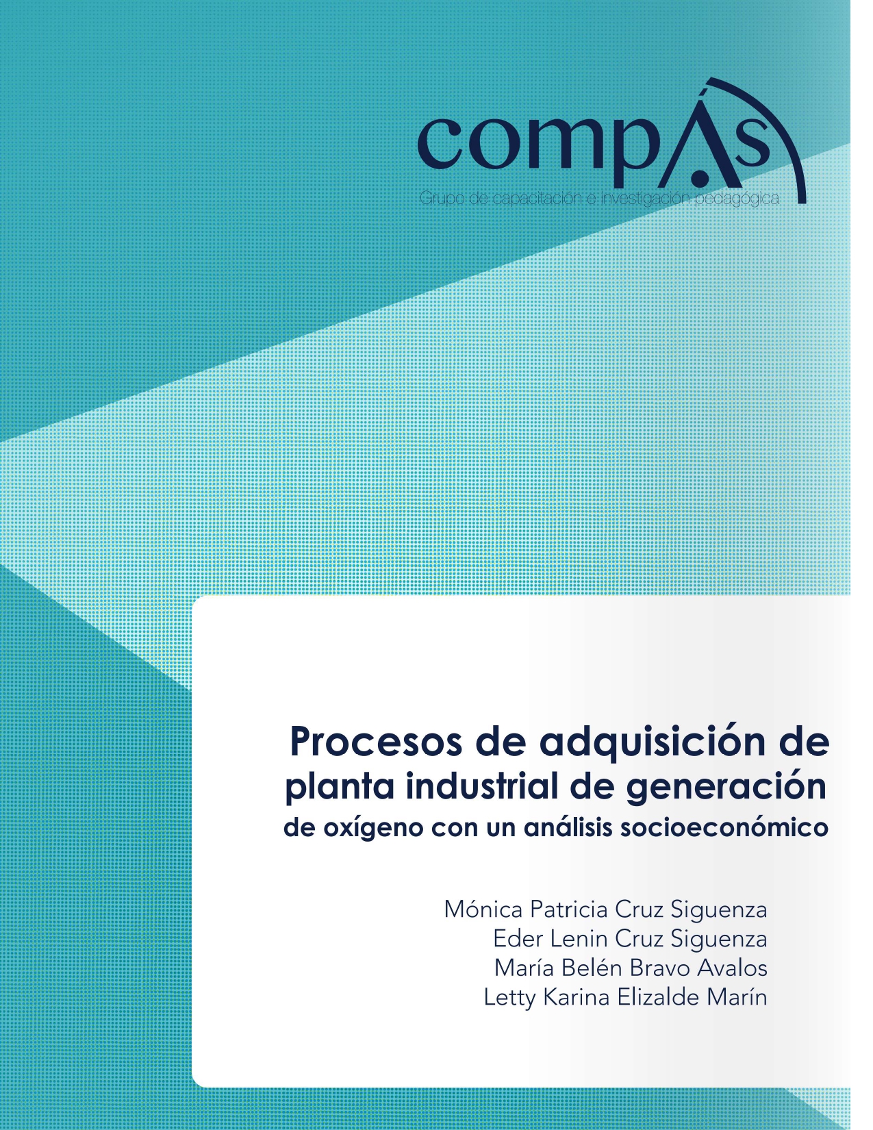Imagen de portada del libro Procesos de adquisición de planta industrial de generación de oxígeno con un análisis socioeconómico.