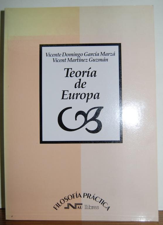 Imagen de portada del libro Teoría de Europa