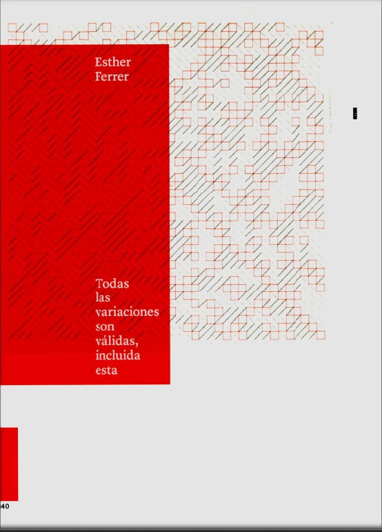 Imagen de portada del libro Esther Ferrer