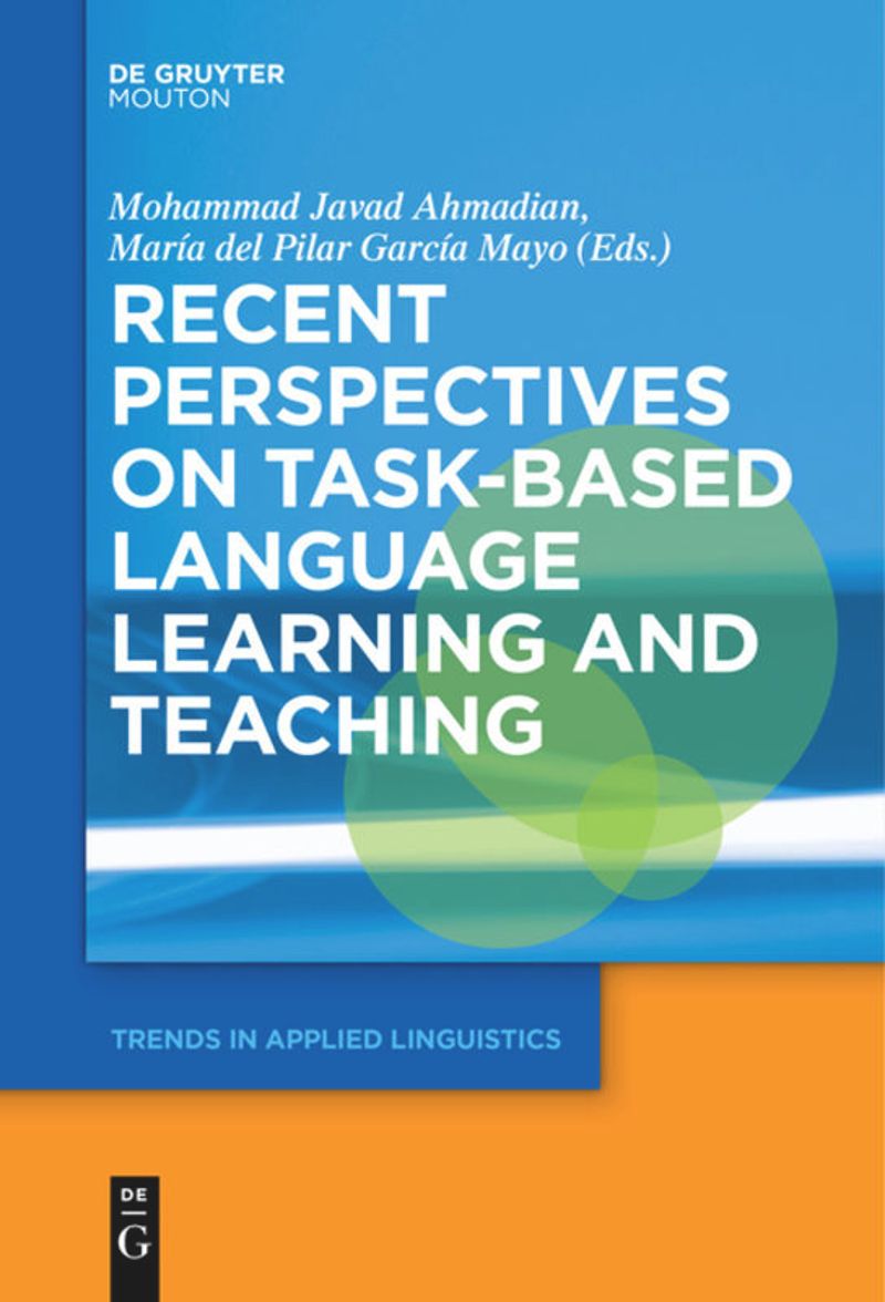 Imagen de portada del libro Recent Perspectives on Task-Based Language Learning and Teaching