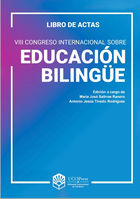 Imagen de portada del libro Actas del VIII Congreso Internacional sobre Educación Bilingüe