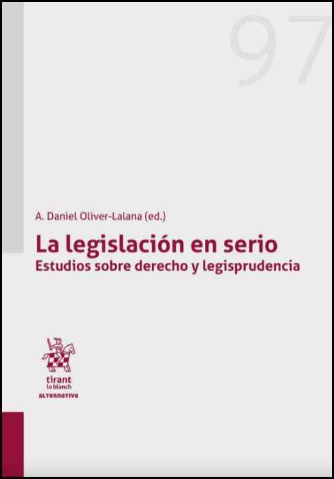 Imagen de portada del libro La legislación en serio