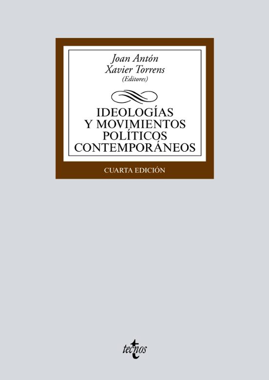 Imagen de portada del libro Ideologías y movimientos políticos contemporáneos