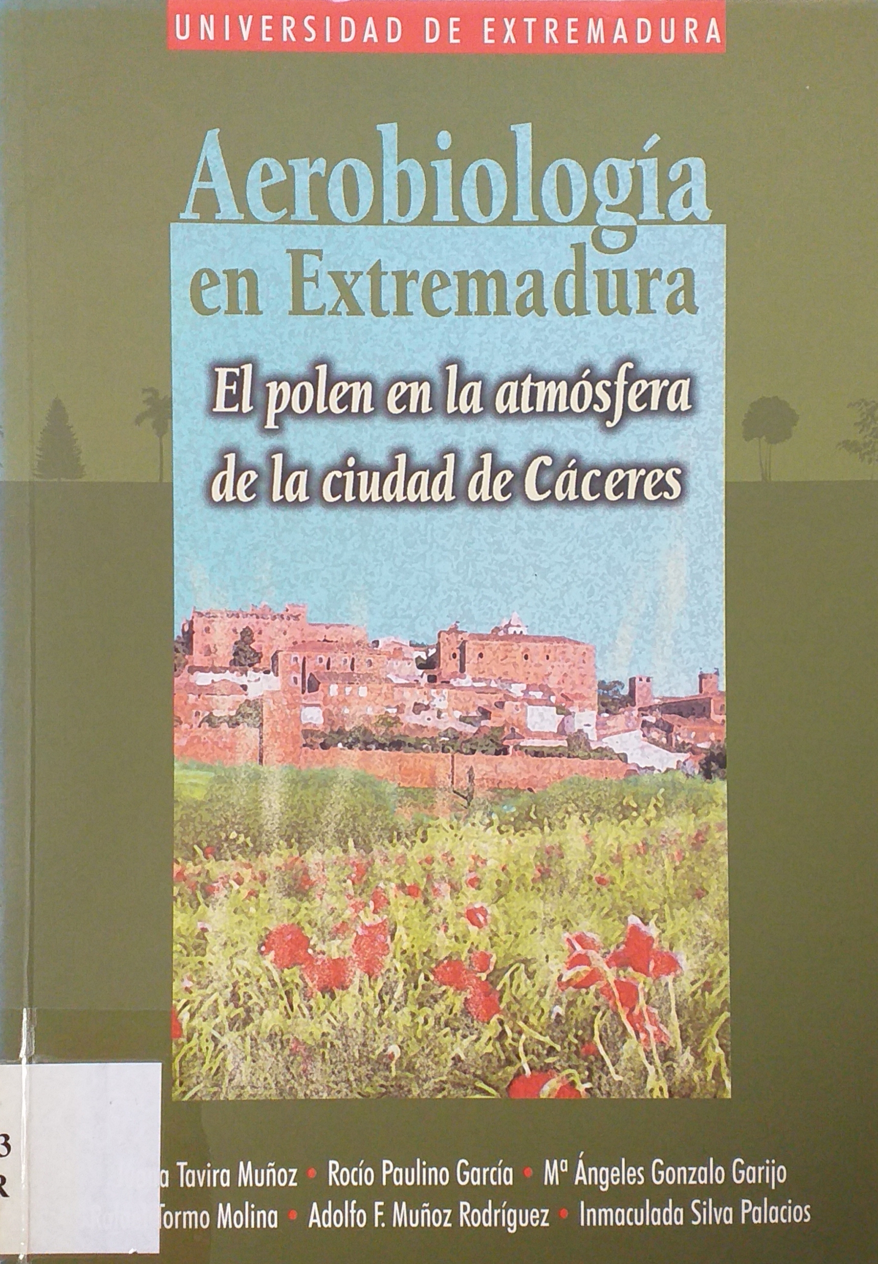 Imagen de portada del libro Aerobiología en Extremadura