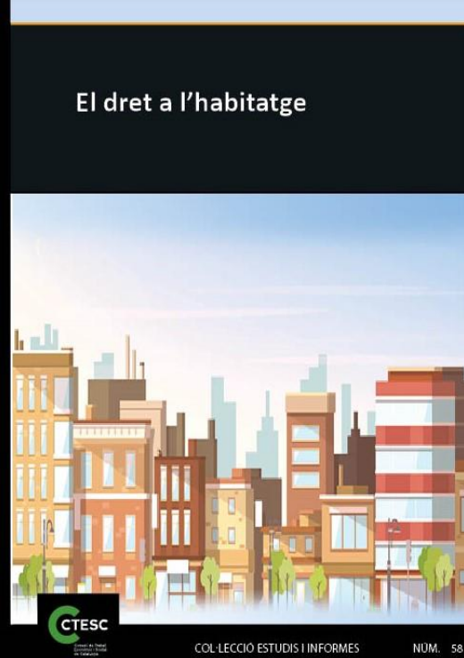 Imagen de portada del libro El dret a l’habitatge