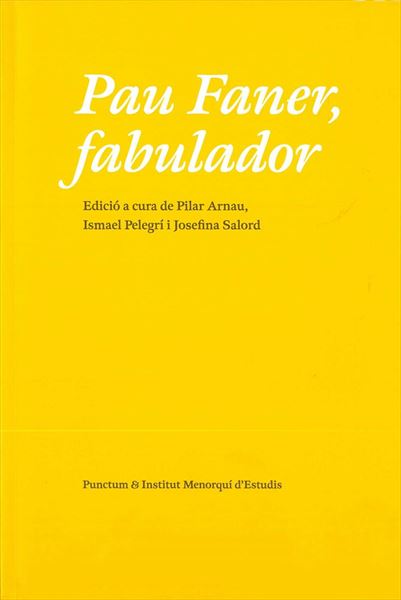 Imagen de portada del libro Pau Faner, fabulador