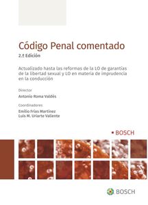 Imagen de portada del libro Código penal comentado