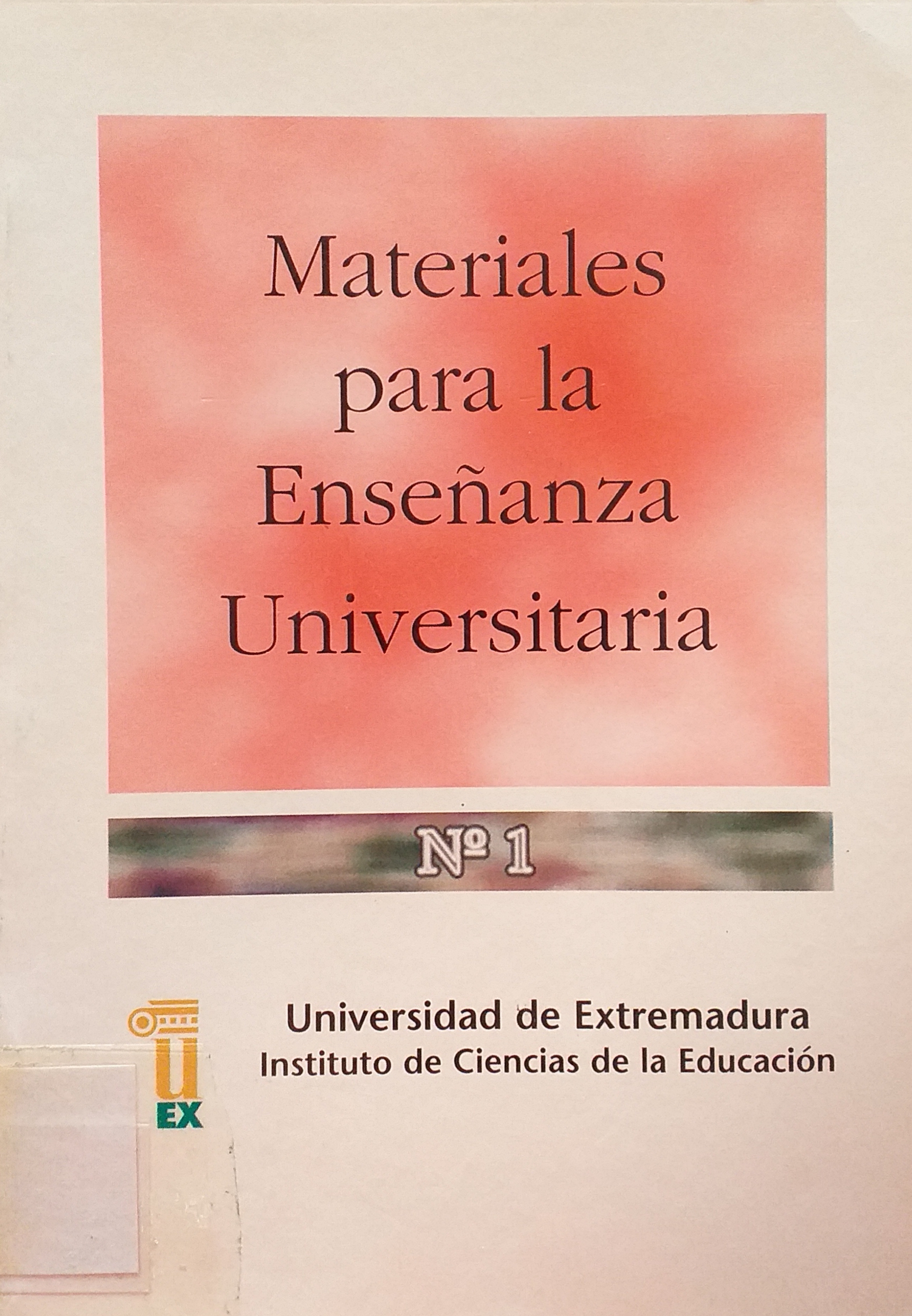 Imagen de portada del libro Materiales para la enseñanza universitaria