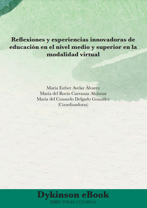 Imagen de portada del libro Reflexiones y experiencias innovadoras de educación en el nivel medio y superior en la modalidad virtual