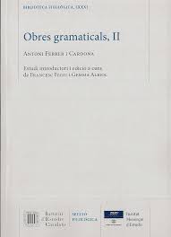 Imagen de portada del libro Obres gramaticals.II