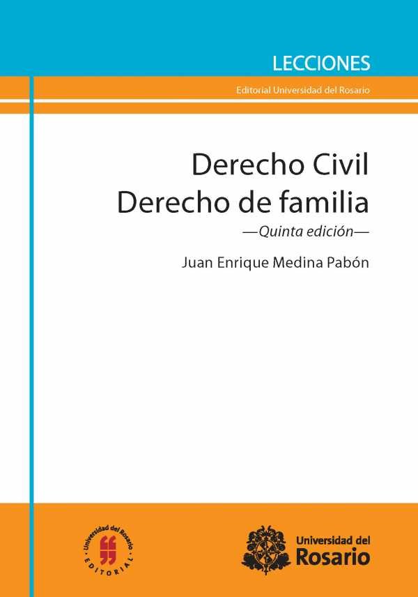 Imagen de portada del libro Derecho Civil. Derecho de familia. Quinta edición