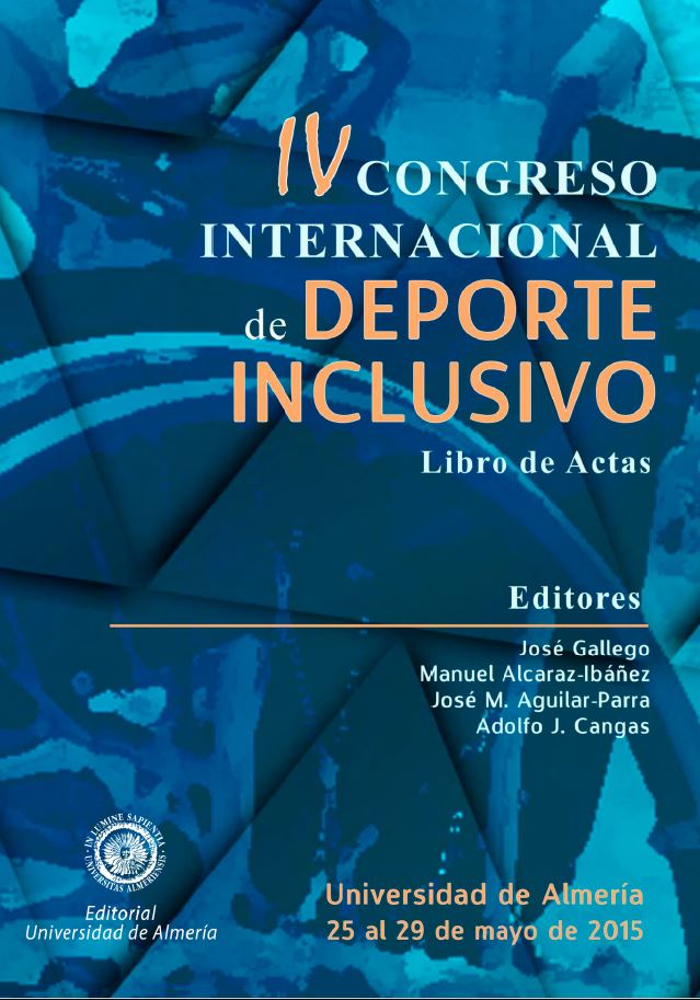 Imagen de portada del libro IV Congreso internacional de deporte inclusivo