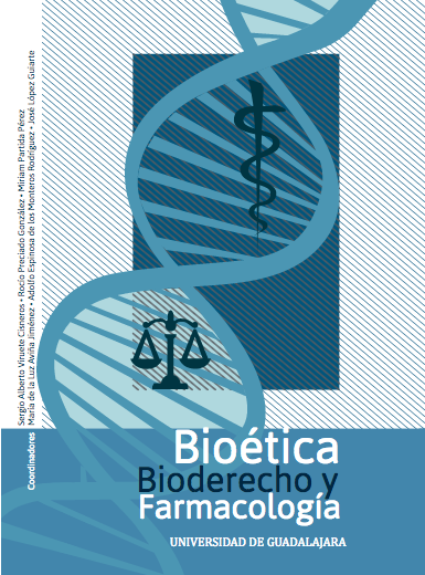 Imagen de portada del libro Bioética, bioderecho y farmacología.