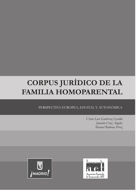 Imagen de portada del libro Corpus jurídico de la familia homoparental