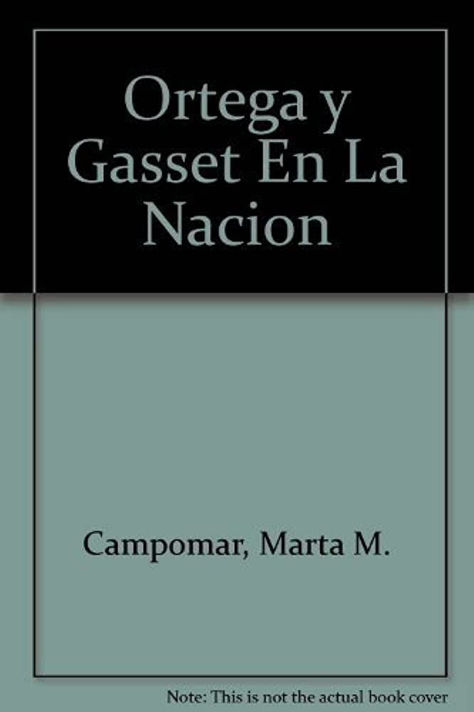 Imagen de portada del libro Ortega y Gasset en La Nación