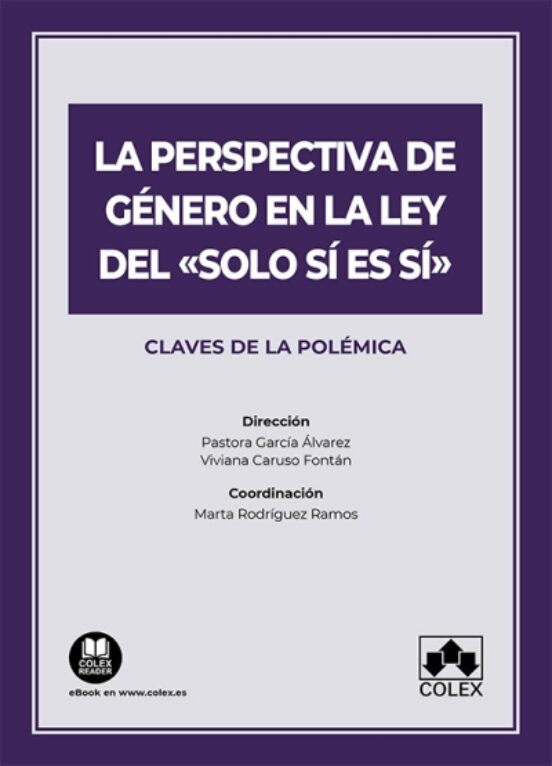 Imagen de portada del libro Perspectiva de género en la Ley del «Solo sí es sí»