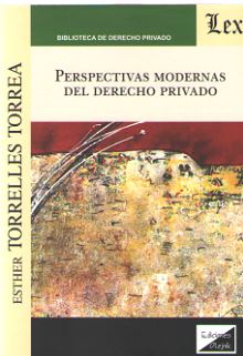 Imagen de portada del libro Perspectivas modernas del derecho privado