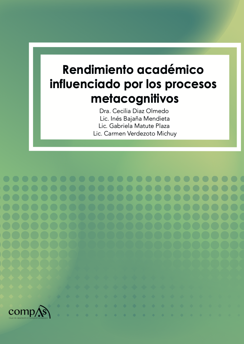 Imagen de portada del libro Rendimiento académico influenciado por los procesos metacognitivos