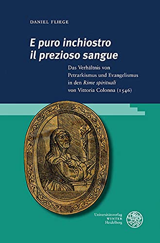 Imagen de portada del libro »E puro inchiostro il prezioso sangue«