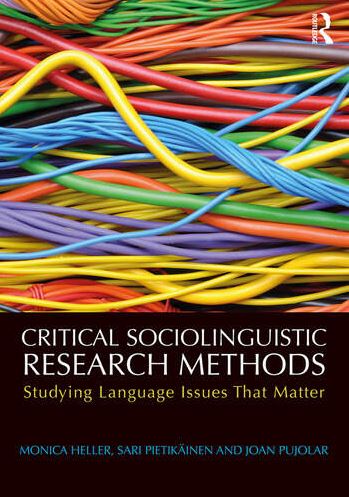 Imagen de portada del libro Critical sociolinguistic research methods