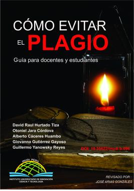 Imagen de portada del libro Cómo evitar el plagio académico: Guía práctica para estudiantes y docentes