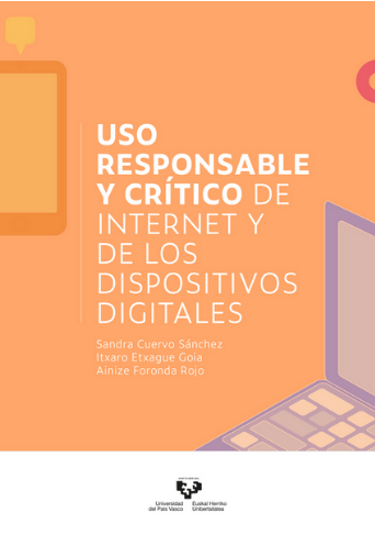 Imagen de portada del libro Uso responsable y crítico de Internet y de los dispositivos digitales