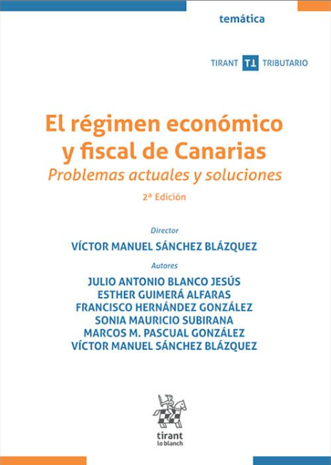 Imagen de portada del libro El régimen económico y fiscal de Canarias