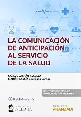 Imagen de portada del libro La comunicación de anticipación al servicio de la salud