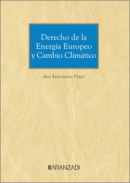 Imagen de portada del libro Derecho de la energía europeo y cambio climático