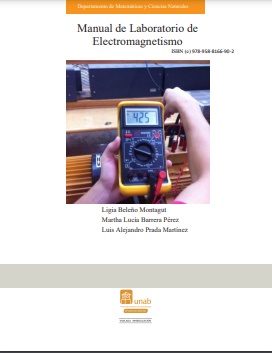 Imagen de portada del libro Manual de laboratorio de electromagnetismo