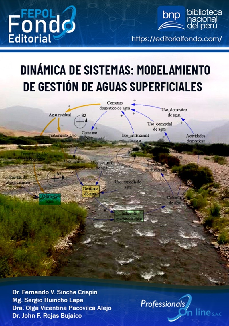 Imagen de portada del libro Dinámica de sistemas: modelamiento de gestión de aguas superficiales