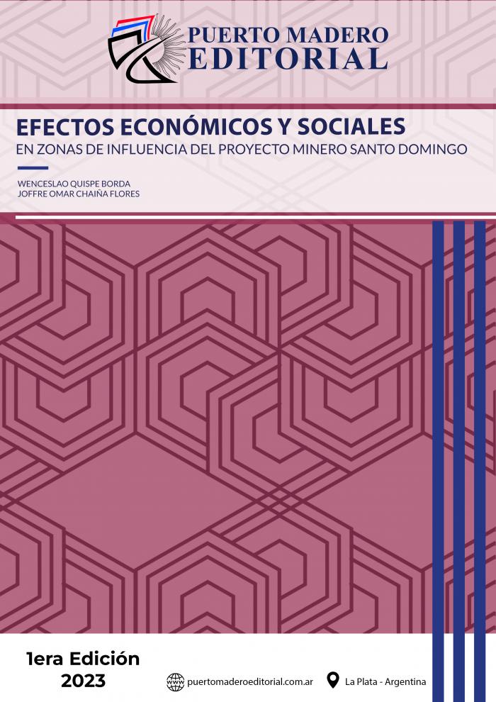 Imagen de portada del libro Efectos económicos y sociales en zonas de influencia del proyecto minero santo domingo