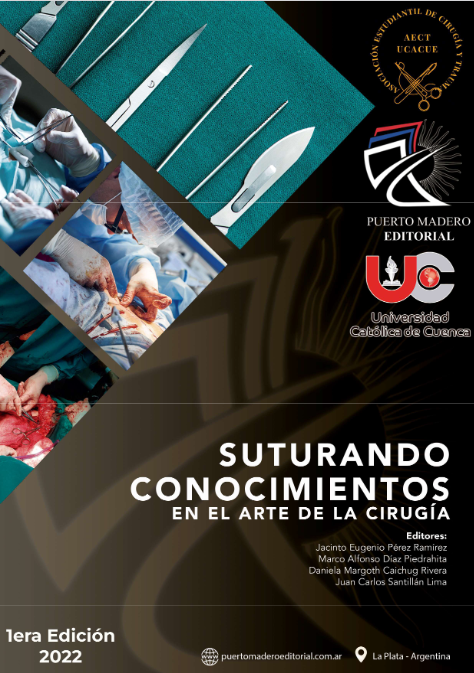 Imagen de portada del libro Suturando conocimientos en el arte de la cirugía