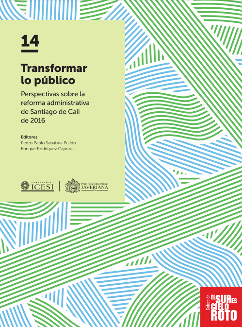 Imagen de portada del libro Transformar lo público