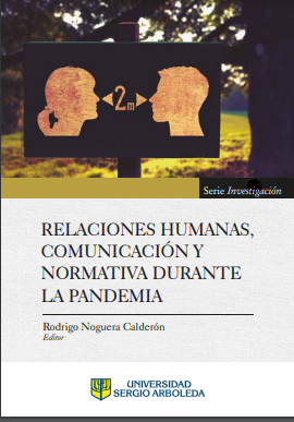 Imagen de portada del libro Relaciones humanas, comunicación y normativa durante la pandemia